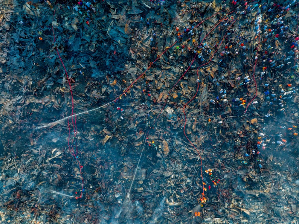 Discarded World View by Azim Khan Ronnie — canvas wall art