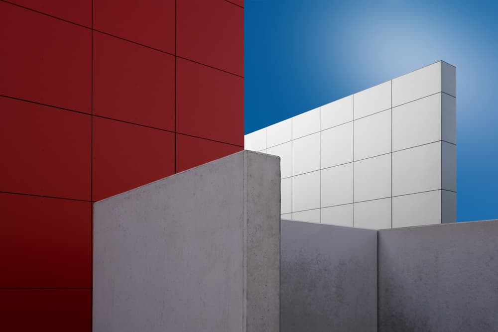 Geometric City Walls by Rolf Endermann — canvas wall art