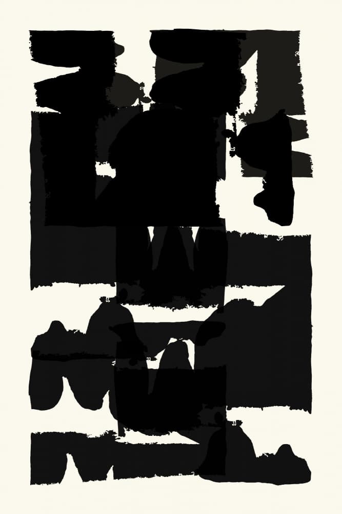 Bold Abstract Shapes by cartissi — canvas wall art