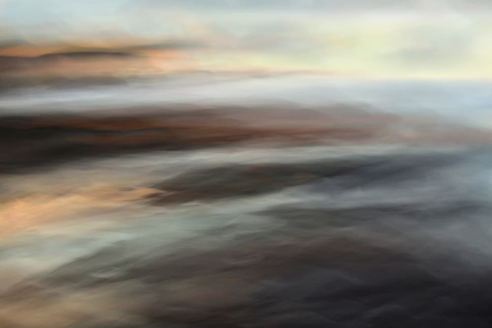 Muted Abstract Flow by Christina Sillen — canvas wall art