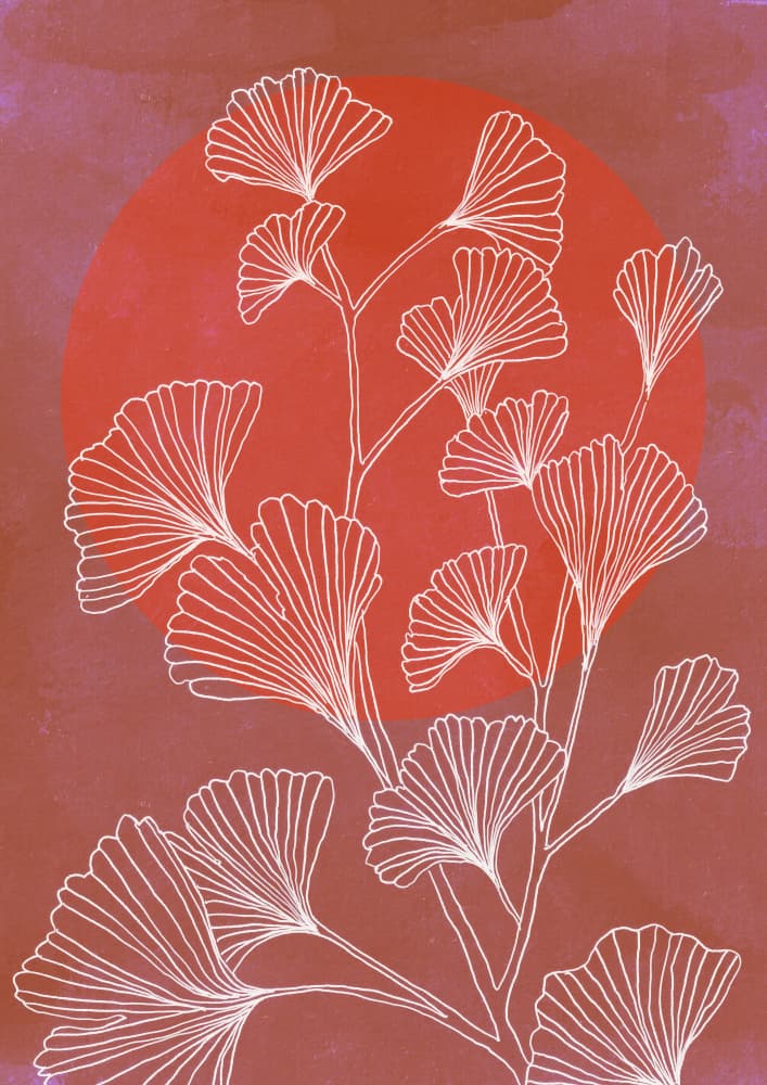 Sunsetblooming by Treechild — canvas wall art