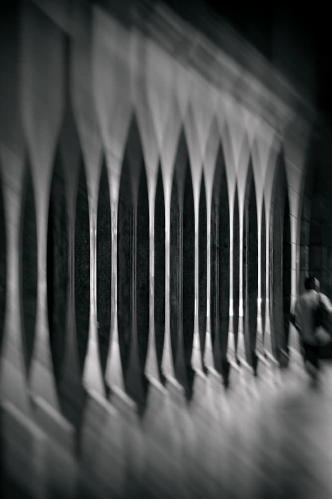 Arched Hallway Motion by Jean-Louis VIRETTI — canvas wall art