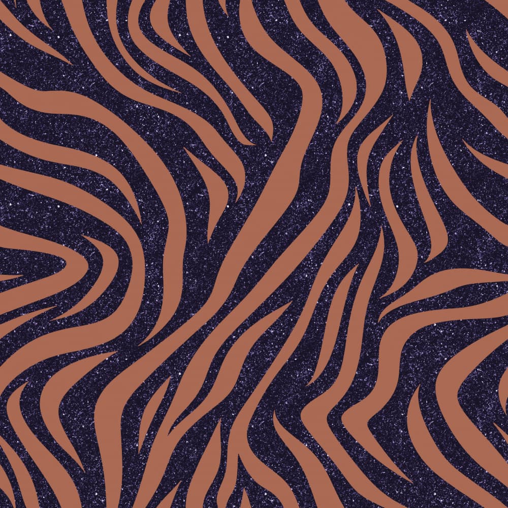 Sparkling Wild Stripes by Bilge Paksoylu — canvas wall art