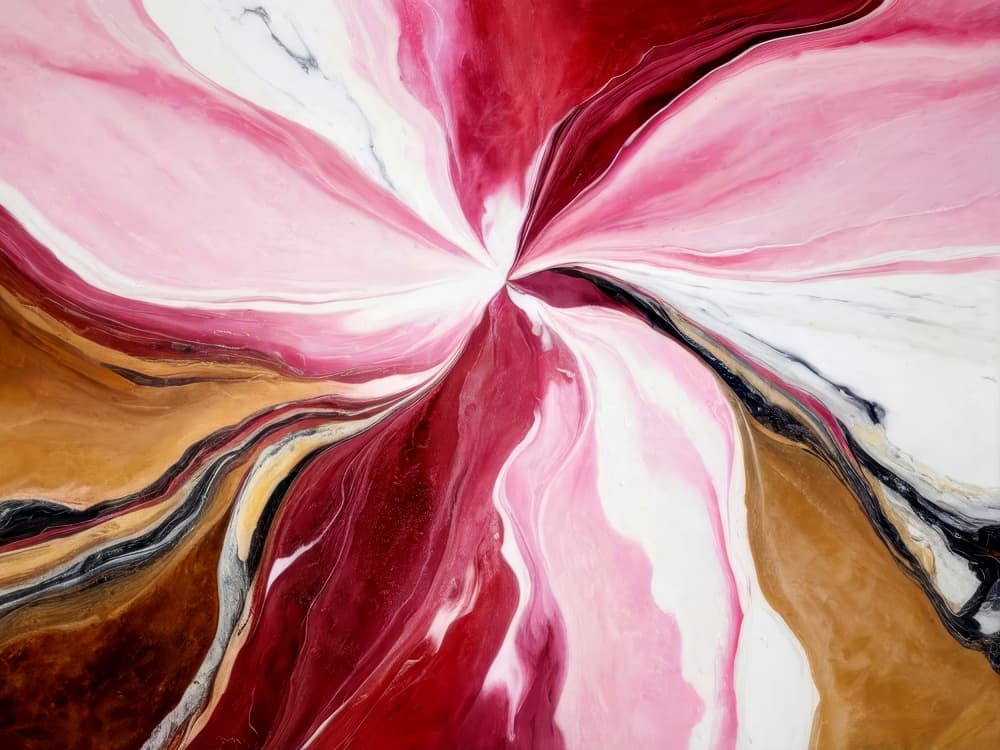 Vibrant Fluid Swirls by Alpenglow Workshop — canvas wall art