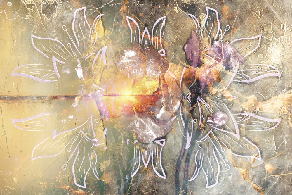 Mystic Floral Light by Rafal Kulik — canvas wall art