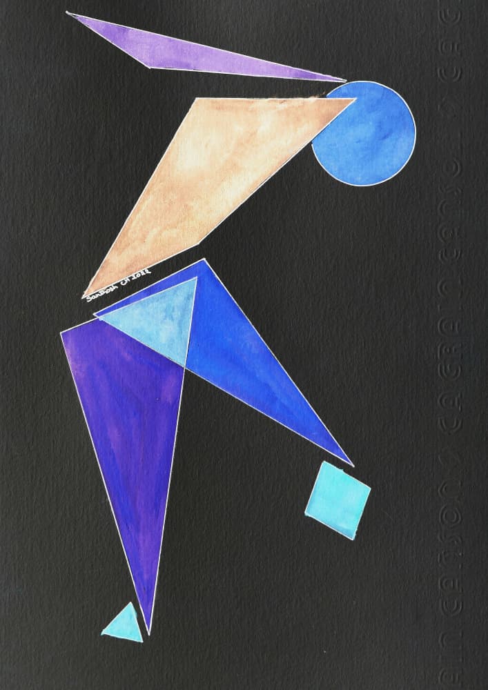 Forms of Art 118 by Santhosh ch — canvas wall art
