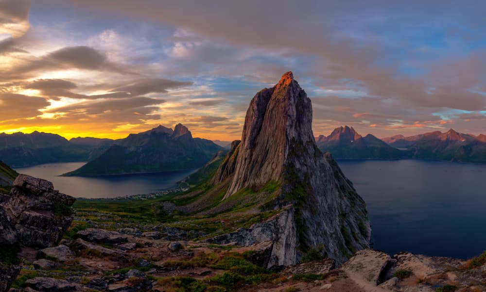 First light of the day by Jie Jin — canvas wall art