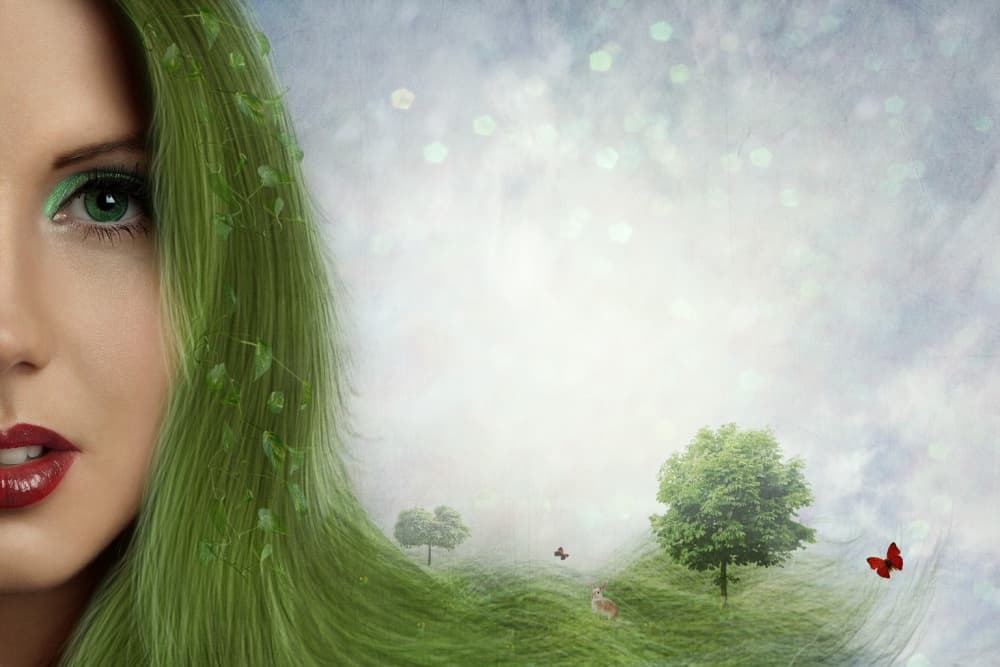 Earth Goddess Dream by Baden Bowen — canvas wall art