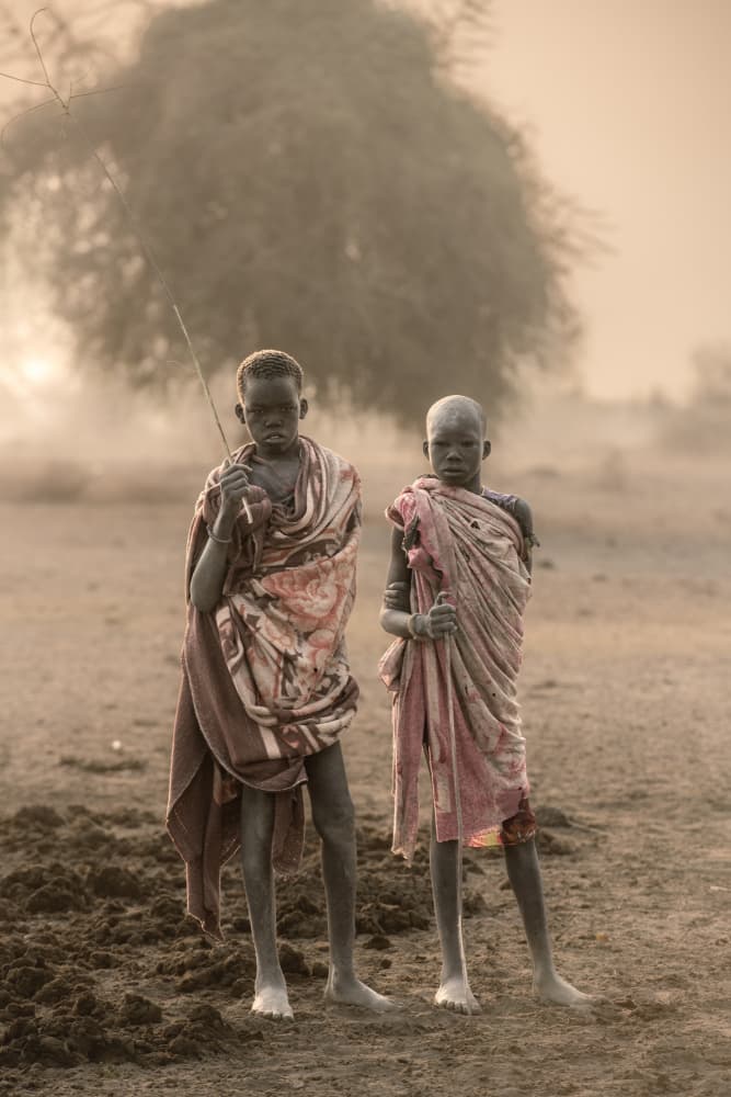 African Cultural Portrait by Trevor Cole — canvas wall art
