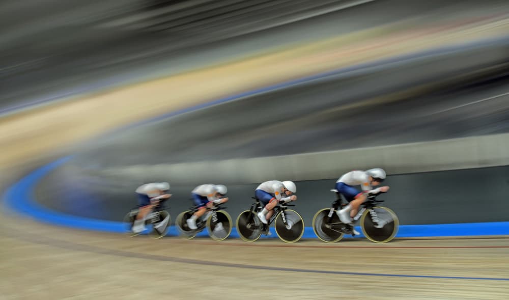 Velodrome by Lou Urlings — canvas wall art