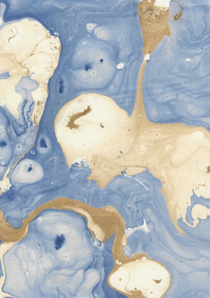 Serene Fluid Marble by Santhosh ch — canvas wall art