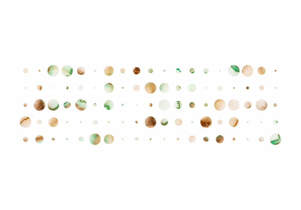 Soft Earthy Orbs by Fabiana Silveira — canvas wall art