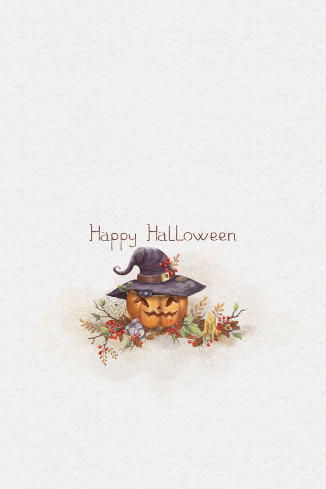 Happy Halloween Pumpkin by Xuan Thai — canvas wall art