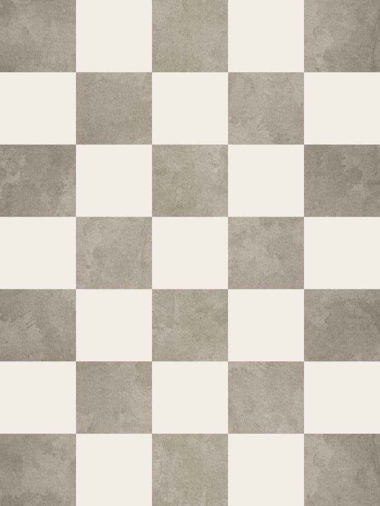 Grey Checkerboard Pattern by Ema Paraschiv — canvas wall art