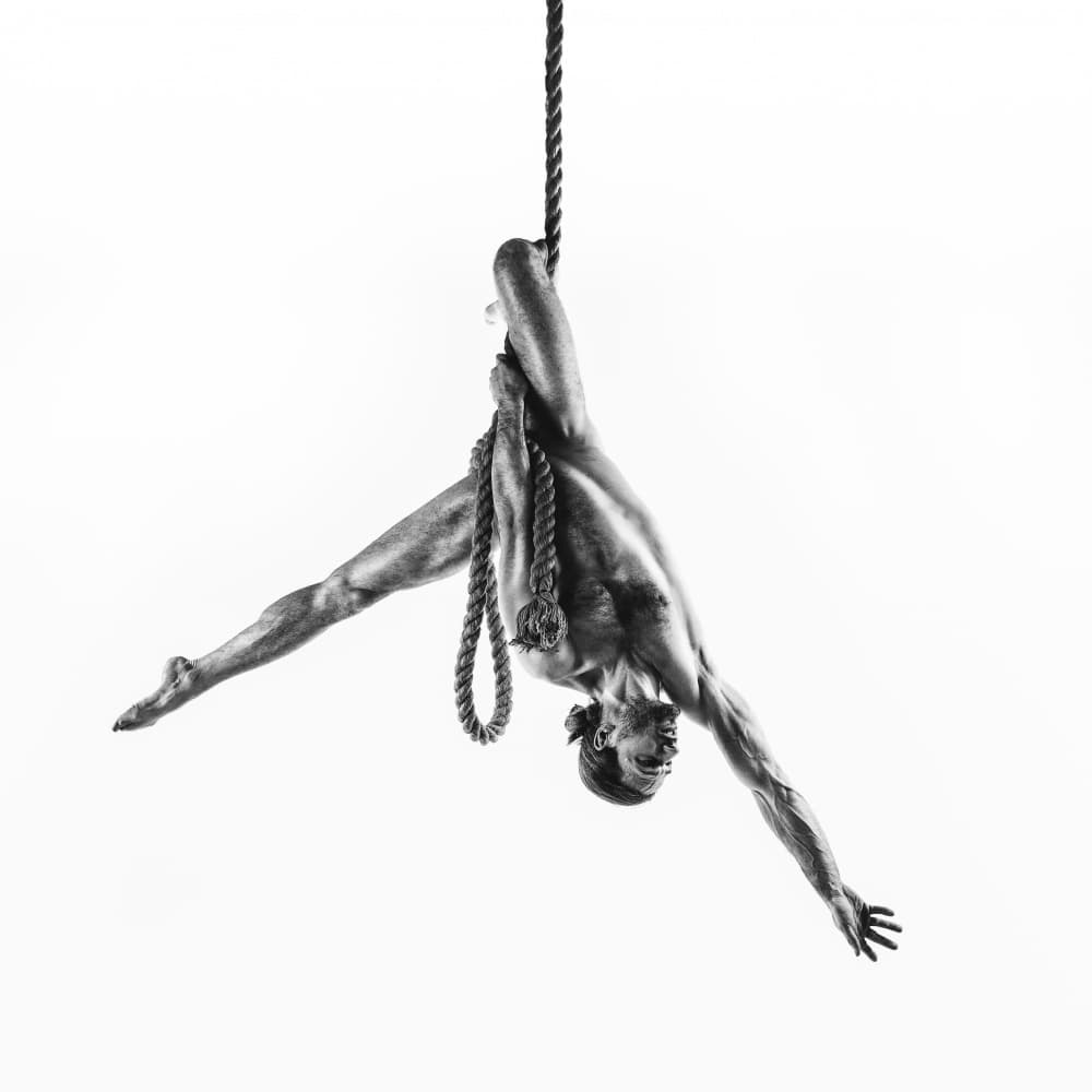 Suspended Strength by AURIMAS VALEVICIUS — canvas wall art