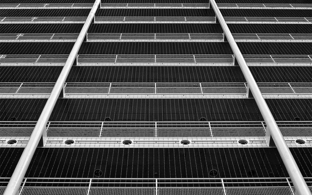Urban Architectural Patterns by Eric Mattheyses — canvas wall art