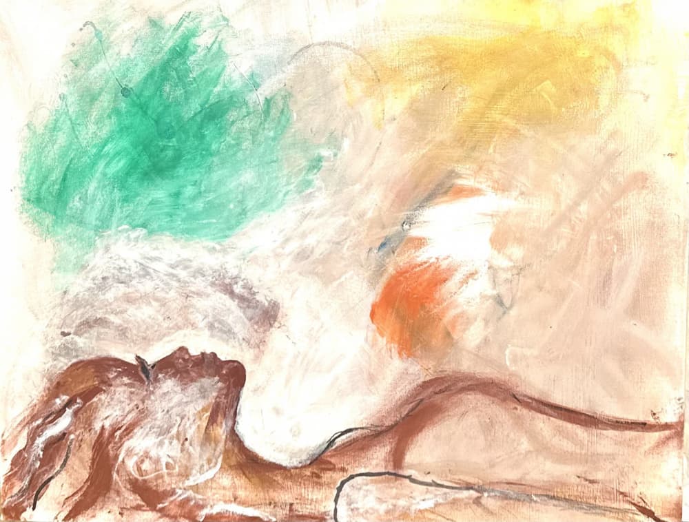 Woman's Ethereal Dream by Annika Tiren — canvas wall art