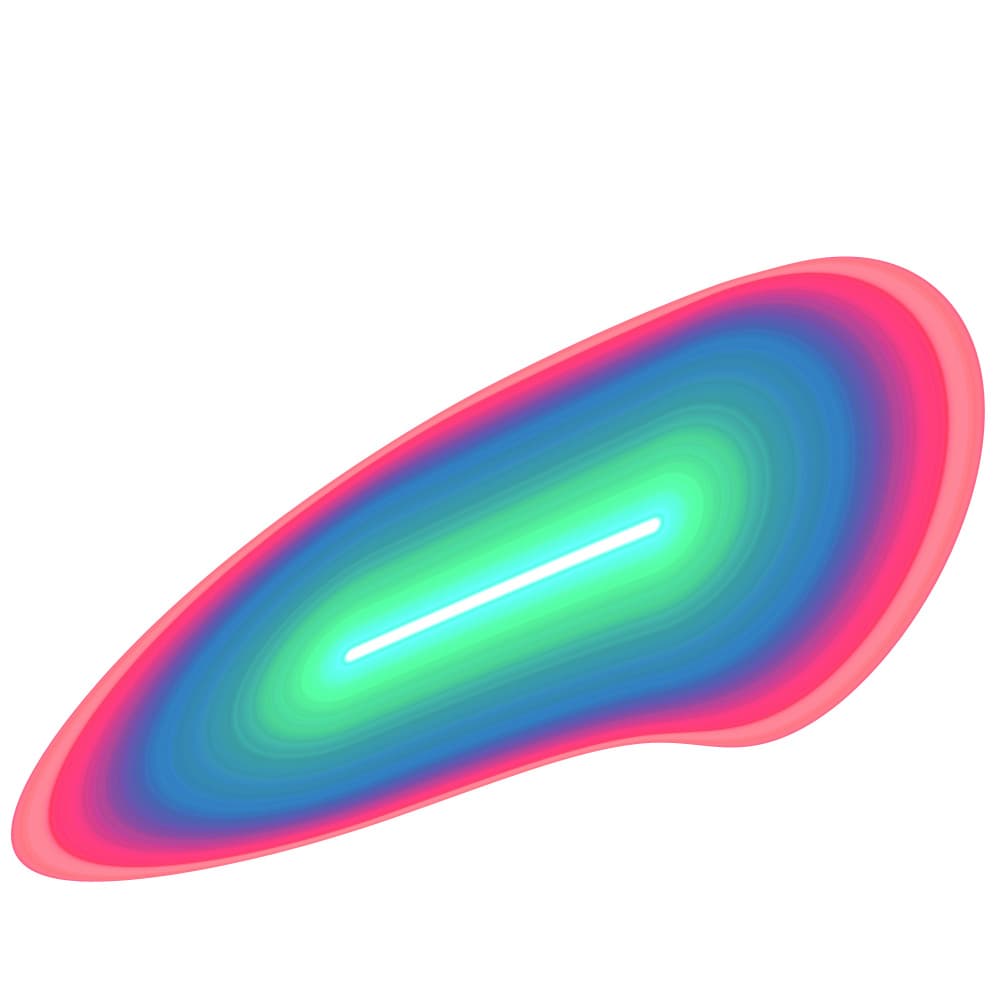 Vibrant Gradient Flow by PASLIER Morgan — canvas wall art