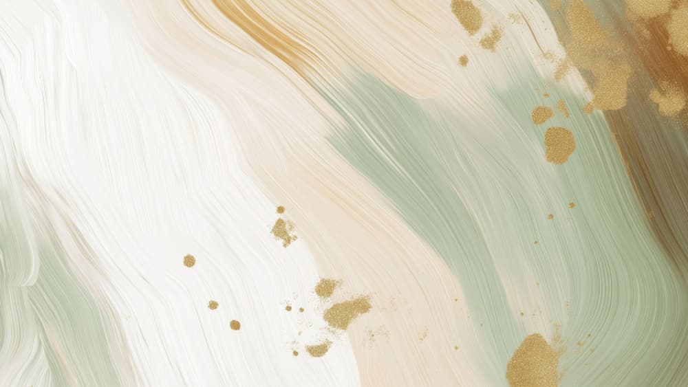 Elegant Abstract Gold Strokes by Marika Barsrsind β canvas wall art