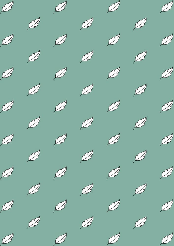 Green Botanical Pattern by kathrinmay — canvas wall art