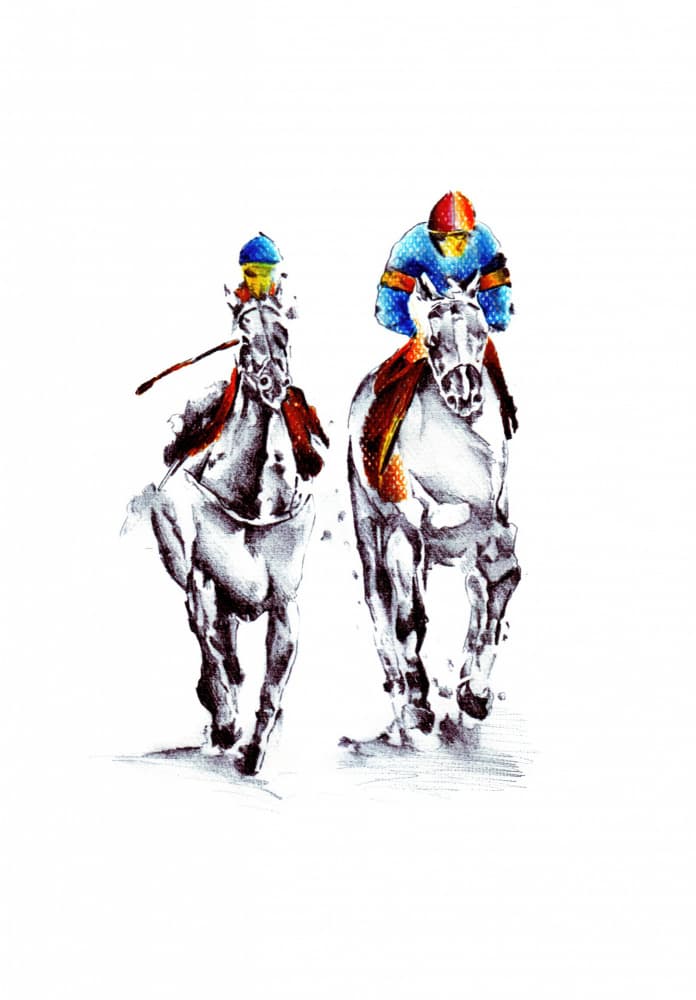 Horse 49 by Kulik — canvas wall art