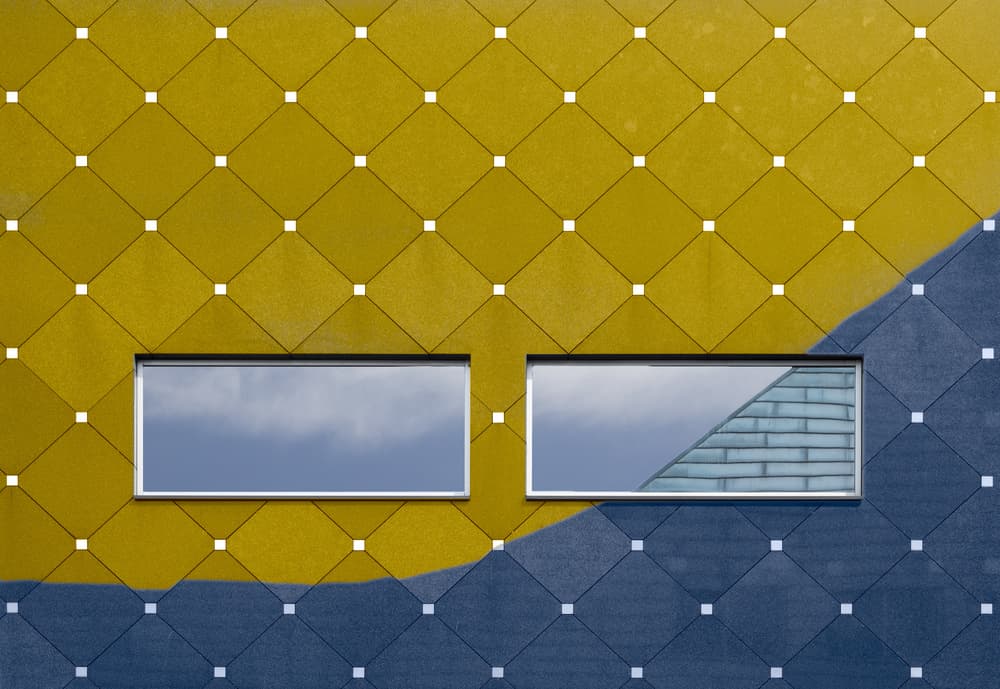 Geometric Wall Reflections by Harry Verschelden — canvas wall art