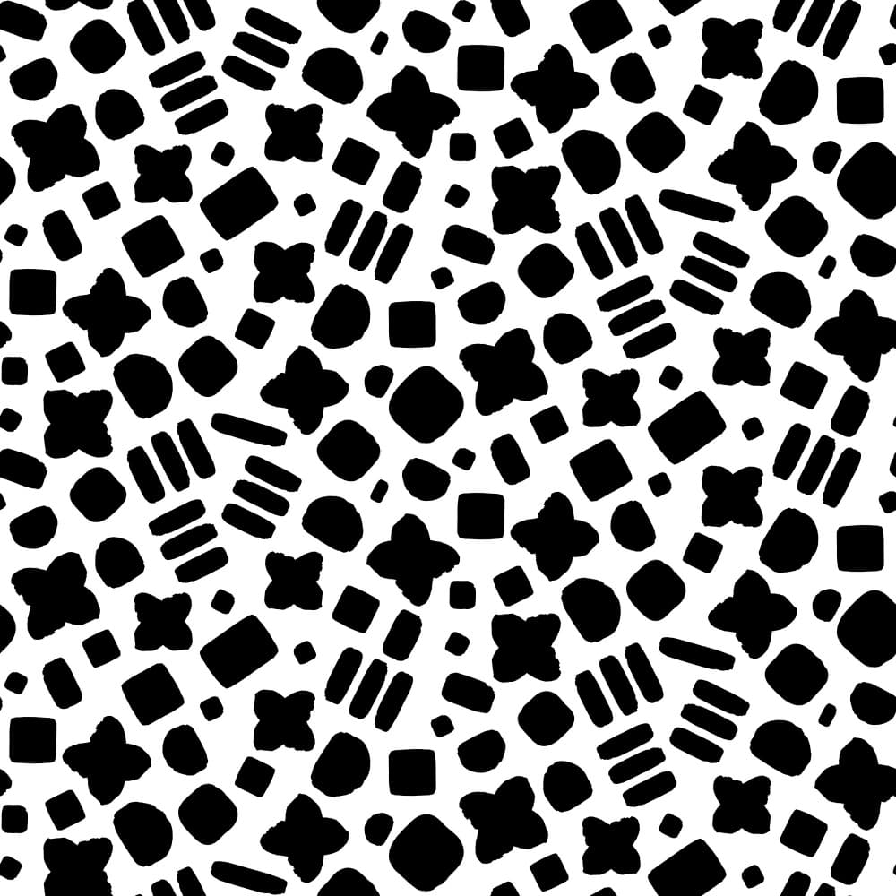 Modern Shape Pattern by Marika Barsrsind β canvas wall art