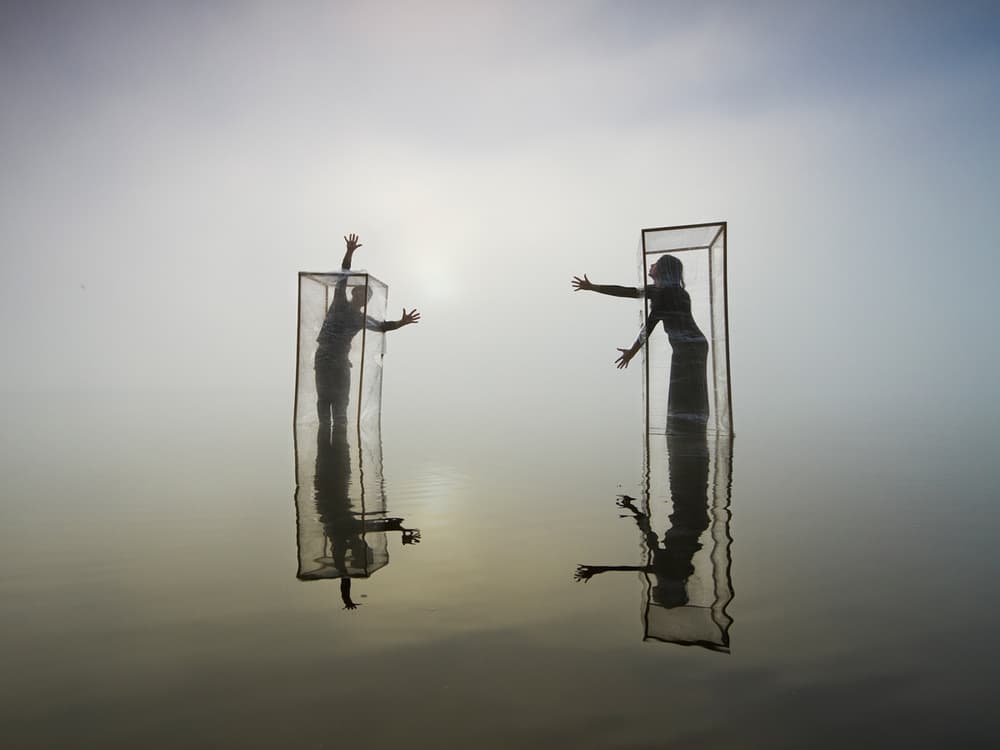 Trapped Souls Reaching by Leszek Paradowski — canvas wall art