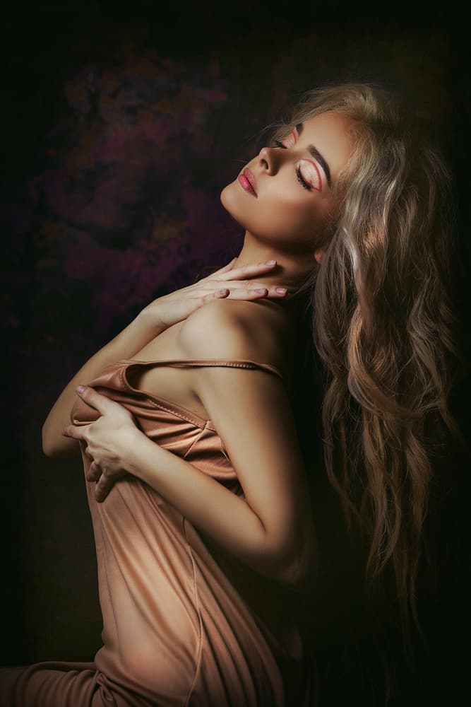 Golden Light Beauty by Ruslan Bolgov — canvas wall art