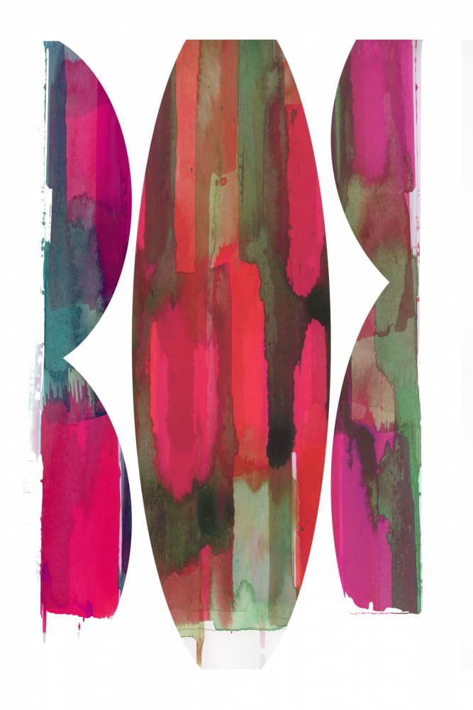 Vibrant Abstract Shapes by cartissi — canvas wall art