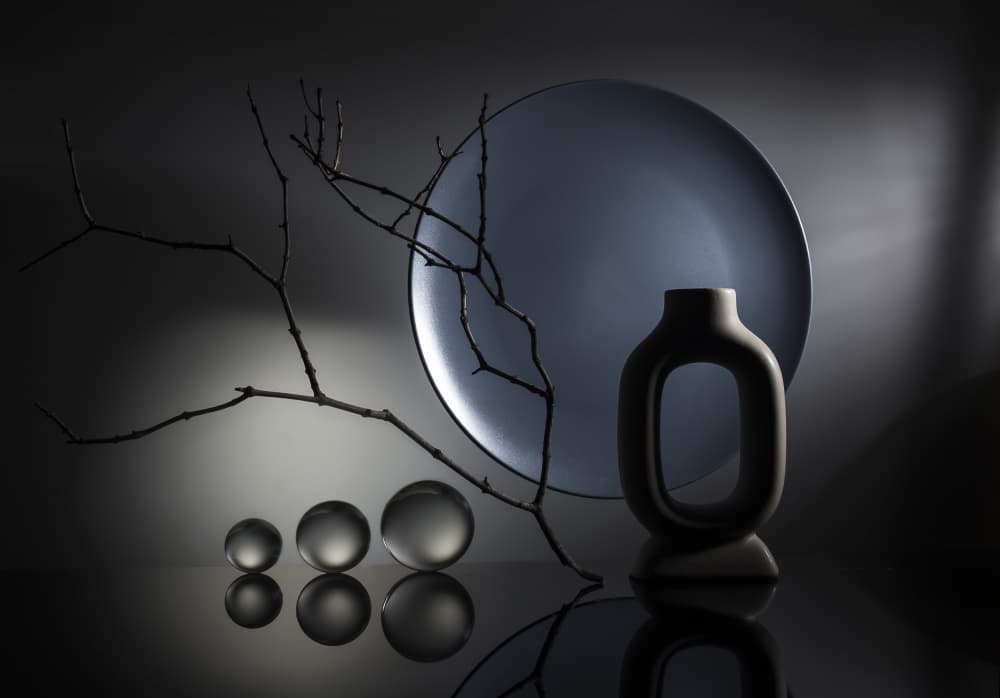 Modern Still Life Shadows by Evgeniy Popov — canvas wall art