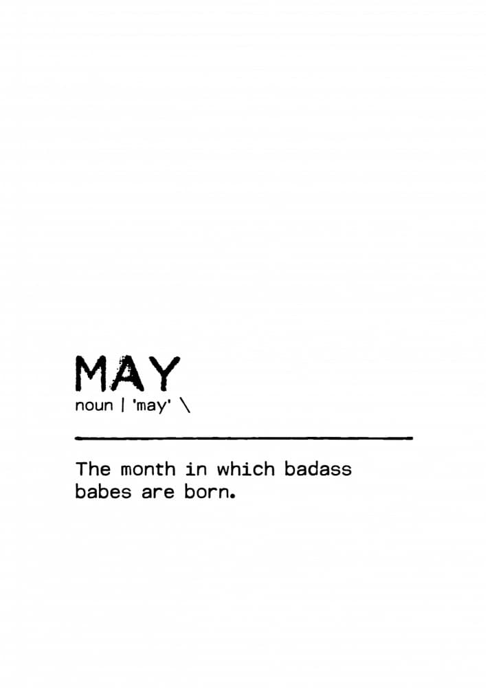 May Definition Badass Babes by Orara Studio — canvas wall art