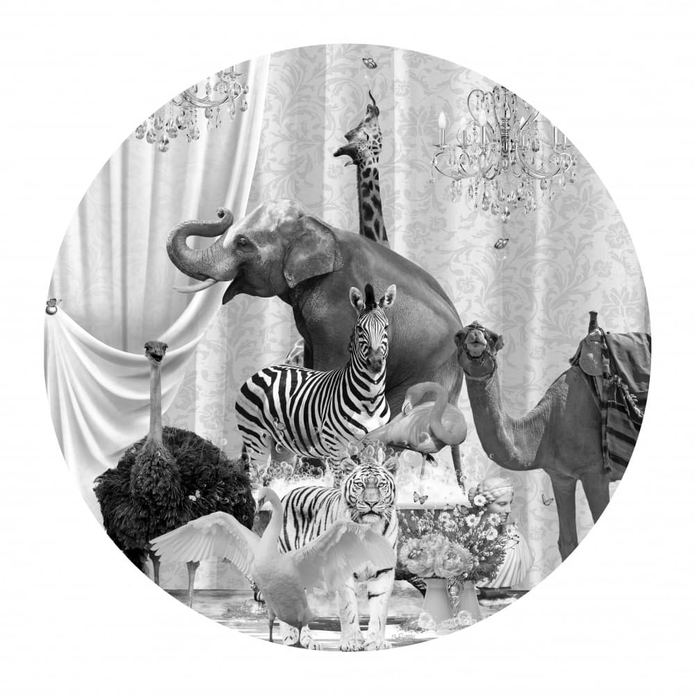 Grand Animal Gathering by Sue Skellern — canvas wall art