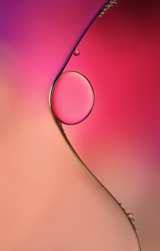 Magenta Fluid Abstract by Heidi Westum — canvas wall art
