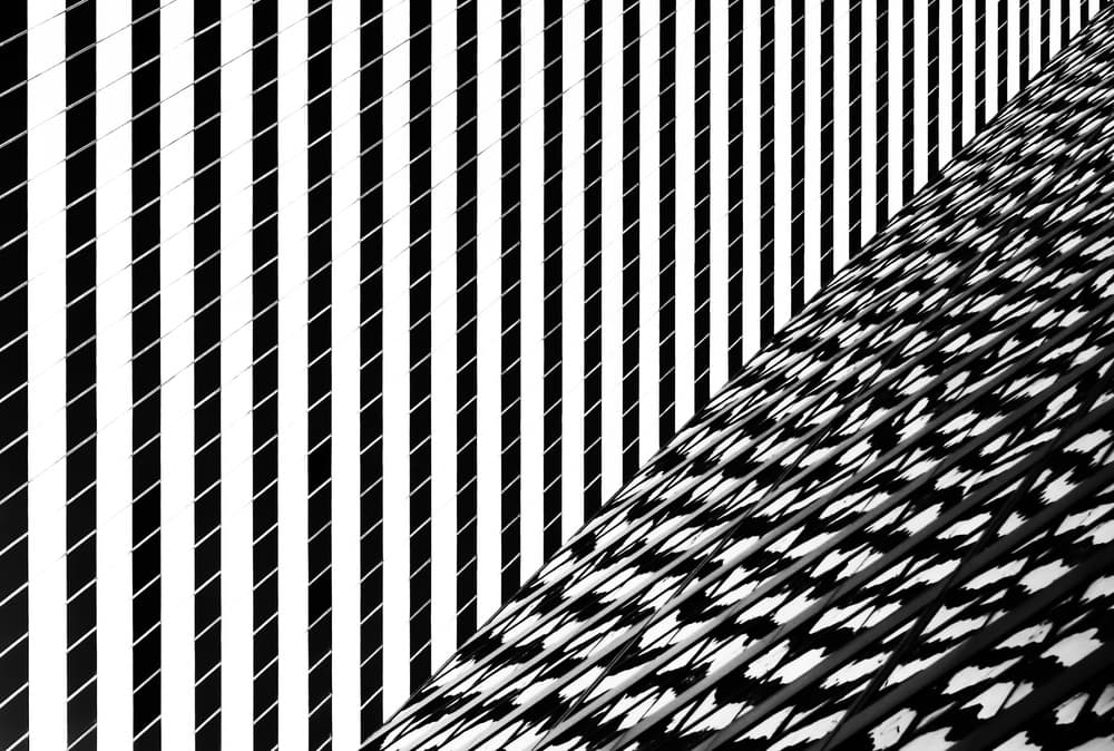 Contrasting Urban Geometry by Hans-Wolfgang Hawerkamp — canvas wall art