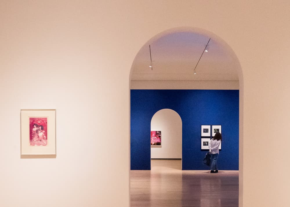 Museum Arch Gallery View by Michiko Ôtomo — canvas wall art