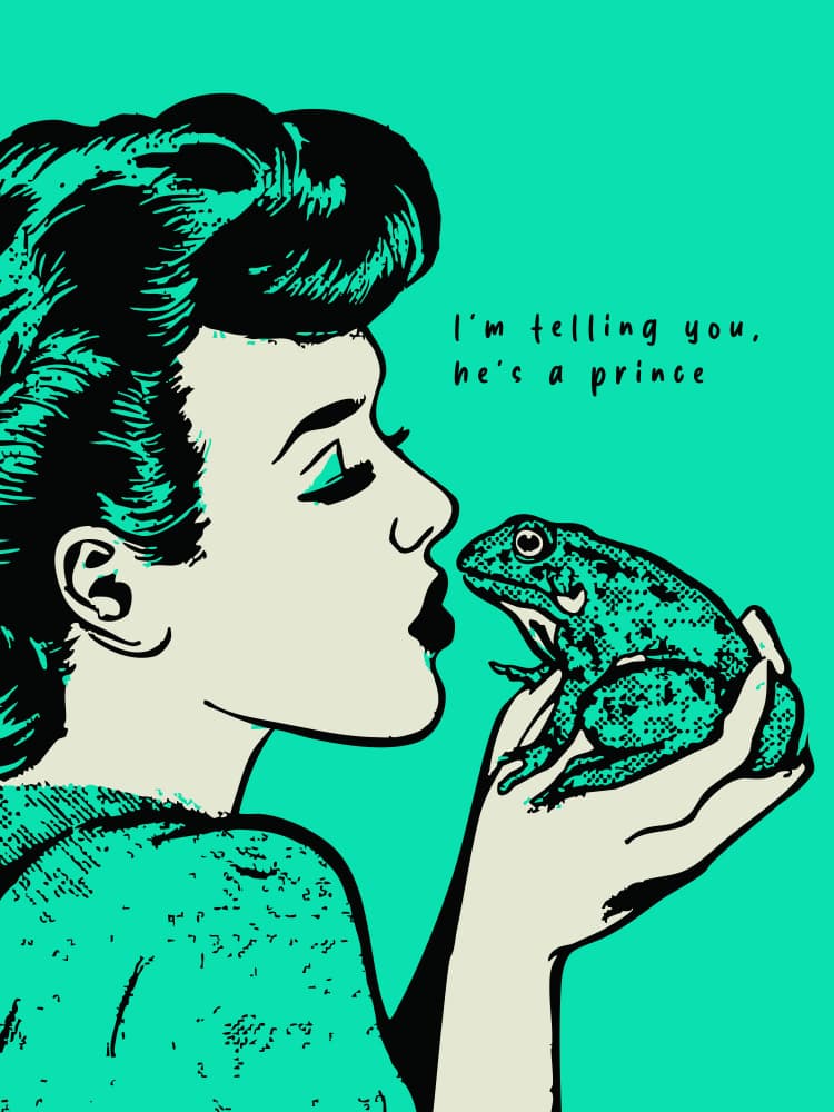 My Frog Prince by Andreas Magnusson — canvas wall art