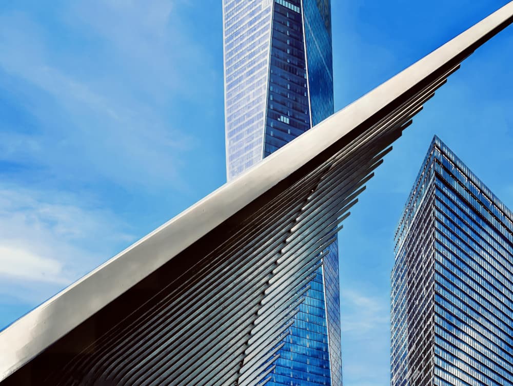 Sleek Urban Architecture by Arnon Orbach — canvas wall art