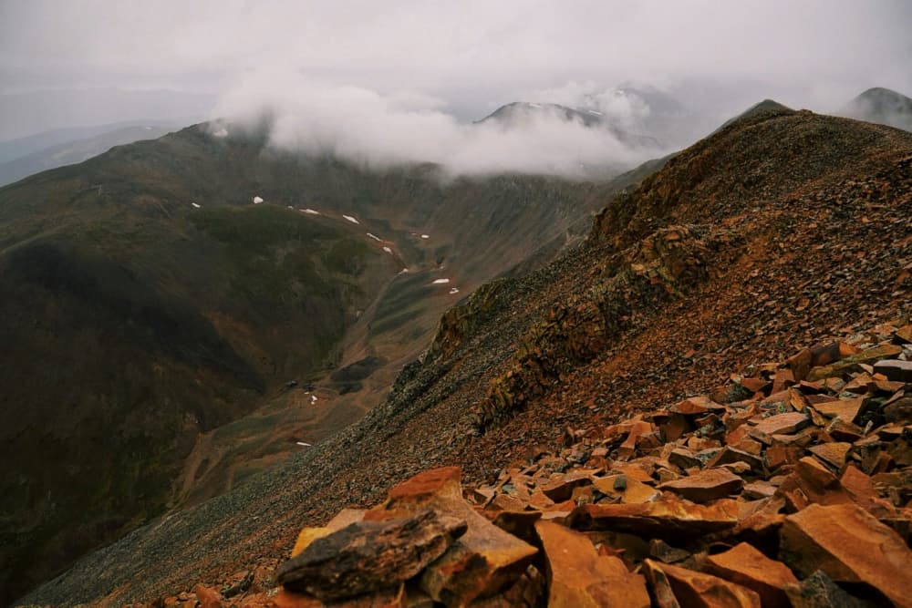 Rugged Mountain Peak View by Del Mundo Imagery — canvas wall art