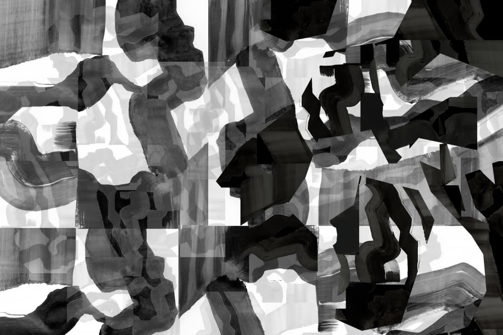 Abstract Human Forms by cartissi — canvas wall art