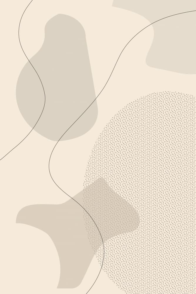 Flowing Organic Shapes by Melanie Viola — canvas wall art