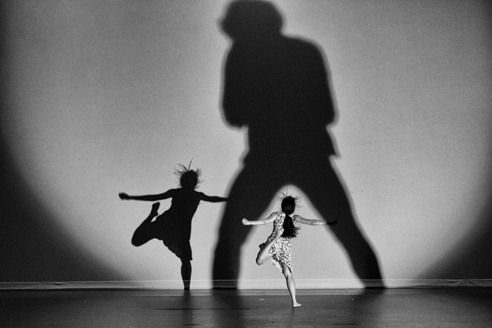 Shadow Dance Performance by Rob Li — canvas wall art