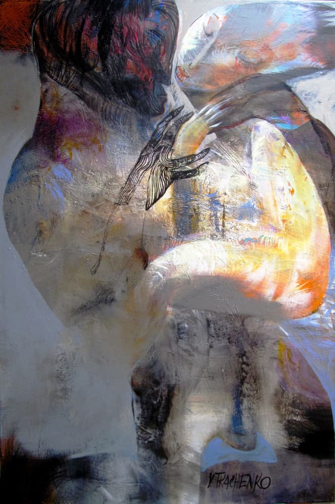 Tender Loving Embrace by Victor Tkachenko — canvas wall art