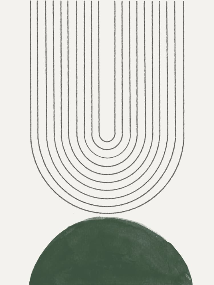 Minimal Flow by THE MIUUS STUDIO — canvas wall art