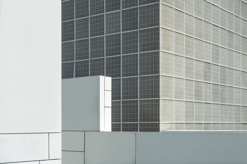 Clean Urban Geometry by Linda Wride — canvas wall art