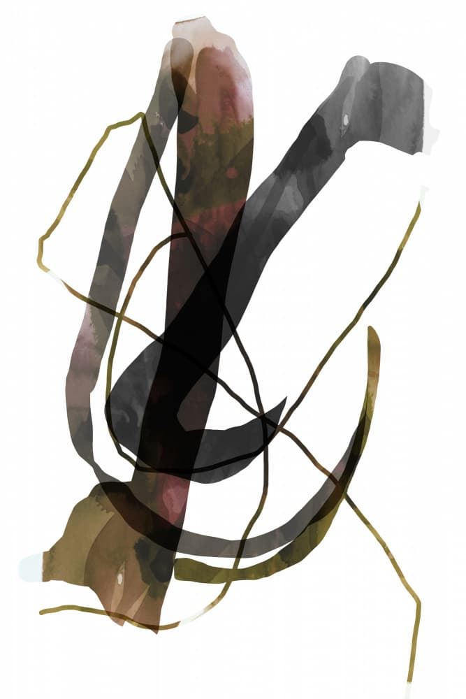 Dark Organic Flow by cartissi — canvas wall art