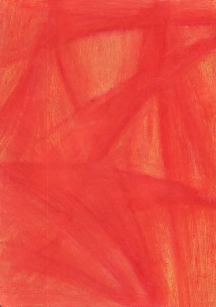 Dynamic Red Strokes by Kulik — canvas wall art