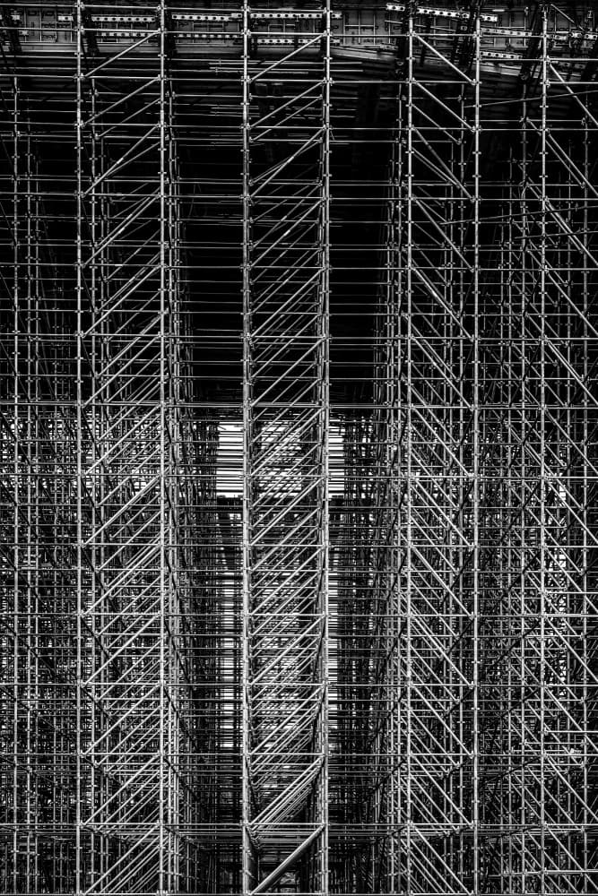 Industrial Veins by Shot by Clint — canvas wall art