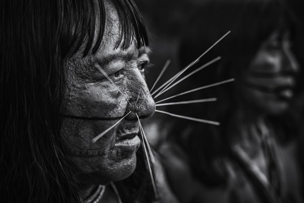 Cultural Nose Adornment by Pavol Stranak — canvas wall art