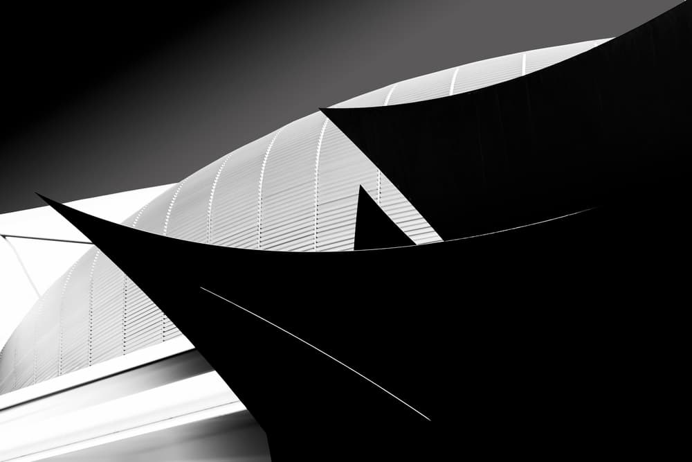 Abstract Architectural Forms by Greetje van Son — canvas wall art